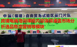 跨境電商培訓(xùn)課程內(nèi)容詳解涵蓋市場(chǎng)分析選品物流營銷等模塊