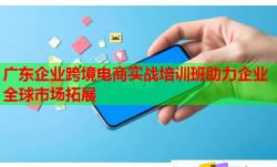 廣東企業(yè)跨境電商實戰(zhàn)培訓班助力企業(yè)全球市場拓展