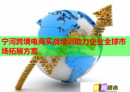 寧河跨境電商實戰(zhàn)培訓助力企業(yè)全球市場拓展方案