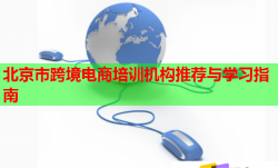 北京市跨境電商培訓機構推薦與學習指南