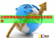 白銀跨境電商全方位實戰(zhàn)培訓與發(fā)展指導