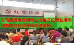 義烏跨境電商培訓(xùn)公司全方位專業(yè)培訓(xùn)服務(wù)助力企業(yè)開拓全球市場
