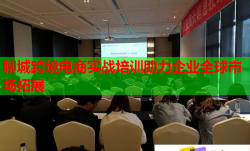 聊城跨境電商實(shí)戰(zhàn)培訓(xùn)助力企業(yè)全球市場(chǎng)拓展