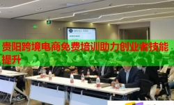 貴陽(yáng)跨境電商免費(fèi)培訓(xùn)助力創(chuàng)業(yè)者技能提升