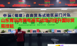 山東青島跨境電商實戰(zhàn)培訓(xùn)提升國際貿(mào)易技能