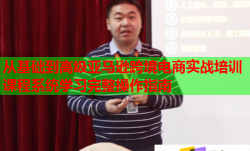 從基礎(chǔ)到高級(jí)亞馬遜跨境電商實(shí)戰(zhàn)培訓(xùn)課程系統(tǒng)學(xué)習(xí)完整操作指南