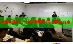 跨境電商培訓(xùn)總結(jié)撰寫技巧與要點分享