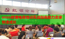 onzo跨境電商培訓(xùn)實(shí)戰(zhàn)指南助力賣(mài)家快速成長(zhǎng)