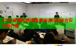 2023年國內(nèi)跨境電商培訓(xùn)機(jī)構(gòu)綜合實(shí)力排行榜