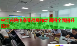 寧河跨境電商實戰(zhàn)操作培訓(xùn)班全面提升技能