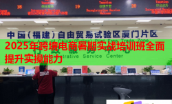 2025年跨境電商暑期實戰(zhàn)培訓(xùn)班全面提升實操能力