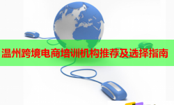 溫州跨境電商培訓(xùn)機(jī)構(gòu)推薦及選擇指南