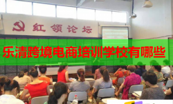 樂清跨境電商培訓學校有哪些