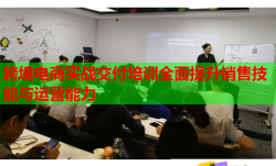跨境電商實(shí)戰(zhàn)交付培訓(xùn)全面提升銷售技能與運(yùn)營(yíng)能力