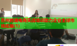蘇州跨境電商實(shí)戰(zhàn)培訓(xùn)助力企業(yè)全球市場(chǎng)拓展(1)
