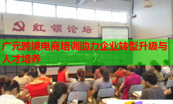 廣元跨境電商培訓(xùn)助力企業(yè)轉(zhuǎn)型升級(jí)與人才培養(yǎng)