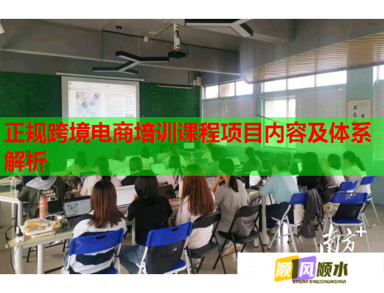 正規(guī)跨境電商培訓課程項目內(nèi)容及體系解析  第1張
